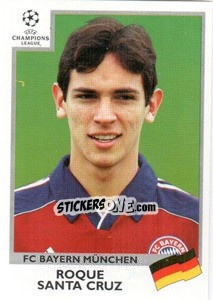 Cromo Roque Santa Cruz - UEFA Champions League 1999-2000 - Panini