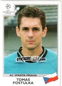 Sticker Tomas Postulka - UEFA Champions League 1999-2000 n. 240 - Panini
