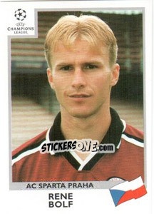 Sticker Rene Bolf - UEFA Champions League 1999-2000 - Panini