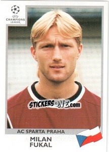 Figurina Milan Fukal - UEFA Champions League 1999-2000 n. 242 - Panini
