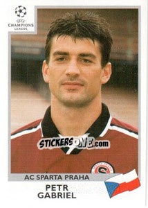 Sticker Petr Gabriel - UEFA Champions League 1999-2000 n. 243 - Panini