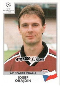 Cromo Josef Obajdin - UEFA Champions League 1999-2000 n. 249 - Panini