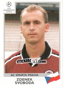 Sticker Zdenek Svoboda - UEFA Champions League 1999-2000 - Panini