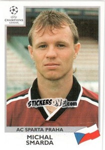 Sticker Michal Smarda - UEFA Champions League 1999-2000 - Panini