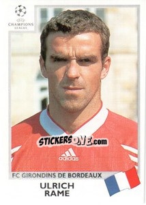 Sticker Ulrich Rame - UEFA Champions League 1999-2000 n. 257 - Panini