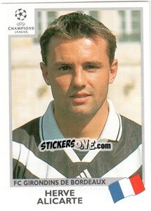 Sticker Herve Alicarte - UEFA Champions League 1999-2000 - Panini