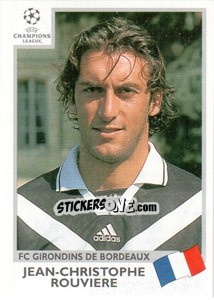 Sticker Jean-Christophe Rouviere - UEFA Champions League 1999-2000 n. 267 - Panini