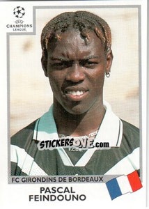 Sticker Pascal Feindouno - UEFA Champions League 1999-2000 n. 270 - Panini