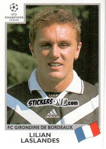 Sticker Lilian Laslandes - UEFA Champions League 1999-2000 n. 271 - Panini