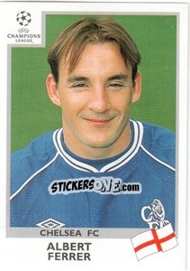 Sticker Albert Ferrer - UEFA Champions League 1999-2000 n. 276 - Panini
