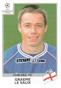 Sticker Graeme Le Saux - UEFA Champions League 1999-2000 - Panini