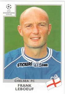 Sticker Frank Leboeuf - UEFA Champions League 1999-2000 - Panini