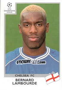 Cromo Bernard Lambourde - UEFA Champions League 1999-2000 - Panini