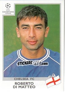 Figurina Roberto Di Matteo - UEFA Champions League 1999-2000 - Panini