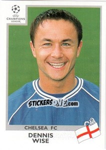 Sticker Dennis Wise - UEFA Champions League 1999-2000 n. 285 - Panini