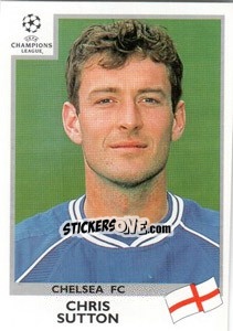Sticker Chris Sutton - UEFA Champions League 1999-2000 n. 287 - Panini