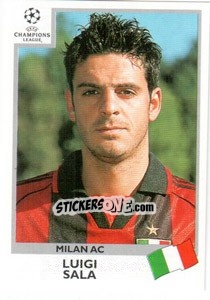 Sticker Luigi Sala - UEFA Champions League 1999-2000 n. 294 - Panini
