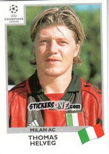 Sticker Thomas Helveg - UEFA Champions League 1999-2000 n. 298 - Panini