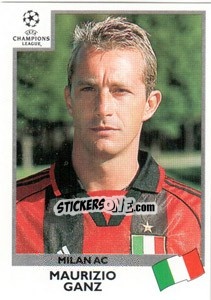 Sticker Maurizio Ganz - UEFA Champions League 1999-2000 n. 304 - Panini