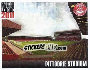 Sticker Aberdeen Stadium - Scottish Premier League 2010-2011 n. 4 - Panini