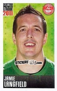 Cromo Jamie Langfield - Scottish Premier League 2010-2011 - Panini