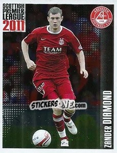 Sticker Zander Diamond - Scottish Premier League 2010-2011 n. 14 - Panini