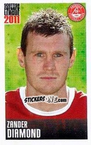 Cromo Zander Diamond - Scottish Premier League 2010-2011 - Panini