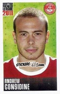 Figurina Andrew Considine - Scottish Premier League 2010-2011 - Panini