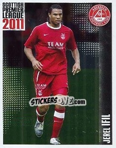Figurina Jerel Ifil - Scottish Premier League 2010-2011 n. 19 - Panini