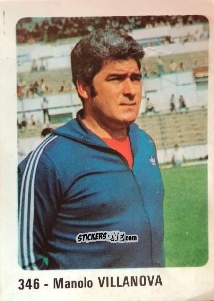Figurina M. Vilanova - Futbol 1980-1981 n. 346 - Cromo Crom