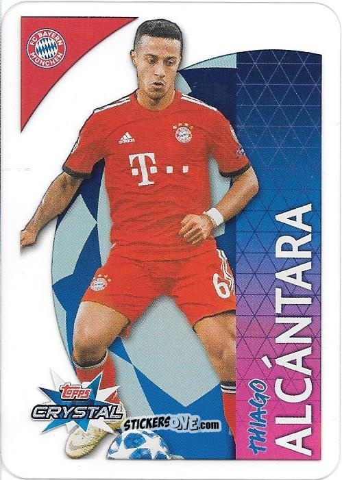 Cromo Thiago Alcántara - UEFA Champions League 2018-2019. Crystal n. 23 - Topps
