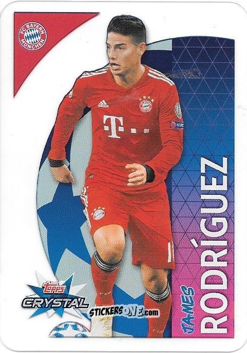 Sticker James Rodríguez - UEFA Champions League 2018-2019. Crystal n. 24 - Topps