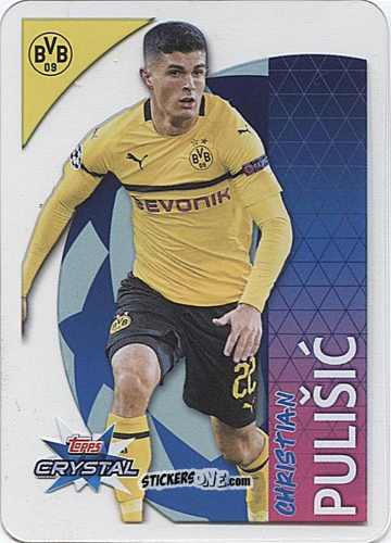 Cromo Pulišic - UEFA Champions League 2018-2019. Crystal n. 34 - Topps