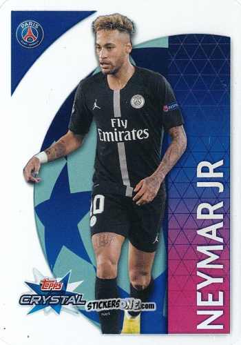 Sticker Neymar Jr - UEFA Champions League 2018-2019. Crystal n. 79 - Topps