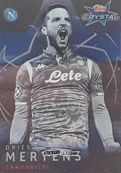 Cromo Dries Mertens - UEFA Champions League 2018-2019. Crystal n. 113 - Topps