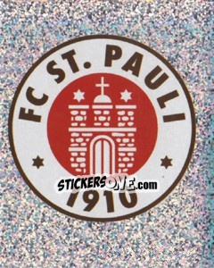 Cromo St. Pauli Vereinslogo (Glitzer)