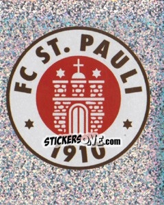 Sticker St. Pauli Vereinslogo (Glitzer) - St. Pauli 2010-2011 n. 2 - Panini