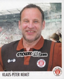 Cromo Andre Trulsen & Klaus Peter Nemet (Puzzle) - St. Pauli 2010-2011 - Panini