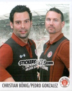 Cromo T.Meggle, C.Bönig & P.Gonzalez (Puzzle) - St. Pauli 2010-2011 - Panini