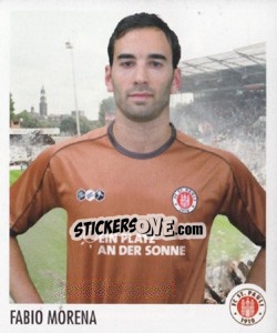 Sticker Fabio Morena - St. Pauli 2010-2011 n. 32 - Panini