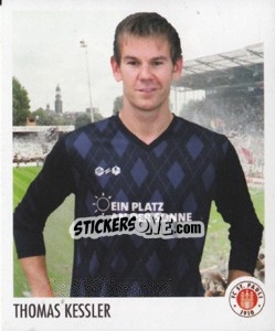 Sticker Thomas Kessler - St. Pauli 2010-2011 - Panini