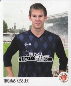 Sticker Thomas Kessler - St. Pauli 2010-2011 n. 35 - Panini