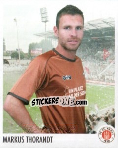 Sticker Markus Thorandt - St. Pauli 2010-2011 n. 41 - Panini