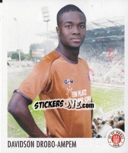 Sticker Davidson Drobo-Ampem - St. Pauli 2010-2011 n. 45 - Panini