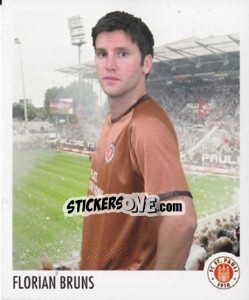 Sticker Florian Bruns - St. Pauli 2010-2011 - Panini