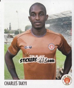 Sticker Charles Takyi - St. Pauli 2010-2011 n. 47 - Panini
