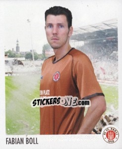 Cromo Fabian Boll - St. Pauli 2010-2011 - Panini