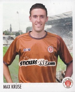 Sticker Max Kruse - St. Pauli 2010-2011 n. 50 - Panini