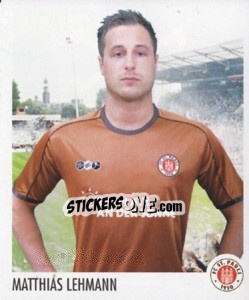 Sticker Matthias Lehmann - St. Pauli 2010-2011 - Panini