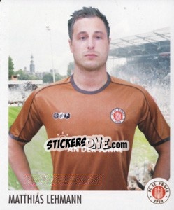 Cromo Matthias Lehmann - St. Pauli 2010-2011 - Panini